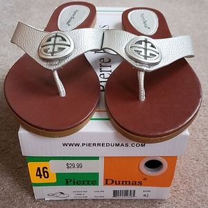 Brand New Pierre Dumas Slip On Sandals